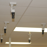 NGC's receiving department uses security cameras